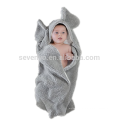 Elefant grau Baby mit Kapuze Bambus Handtuch Baumwolle Baby-Dusche-Geschenk für Kleinkinder Mädchen und Jungen, halten Sie Ihre kleine warm